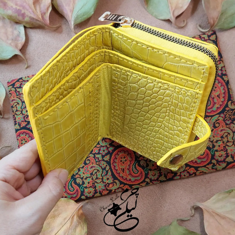 خرید و قیمت کیف پول چرم زنانه