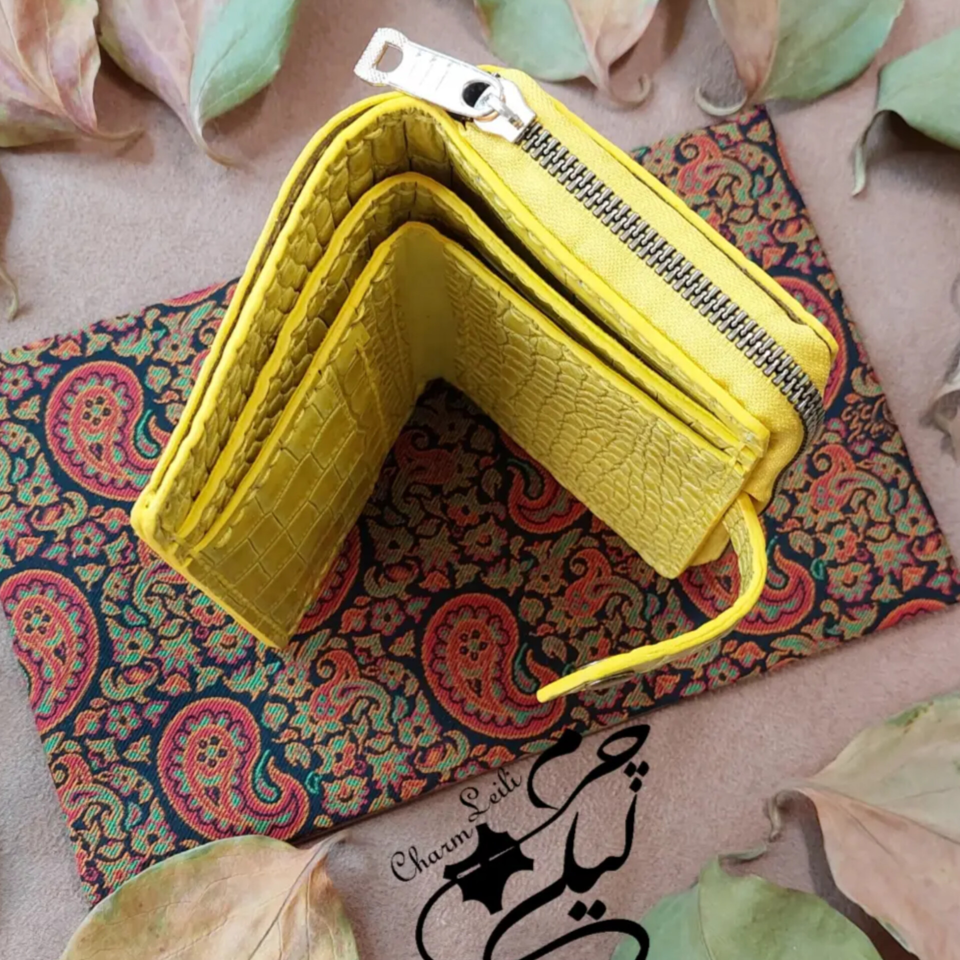 کیف پول چرم طبیعی