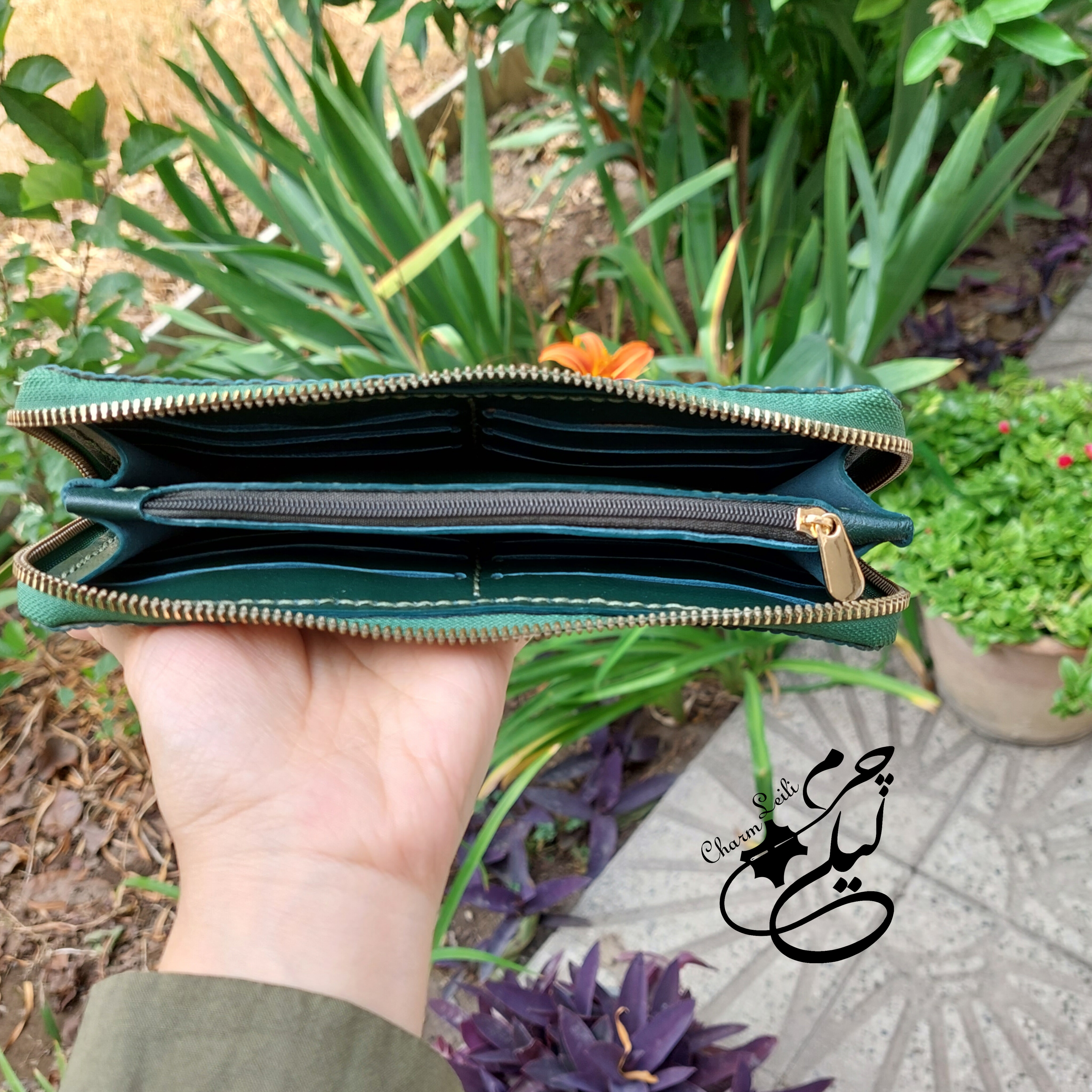 کیف پول زنانه دور زیپ دار