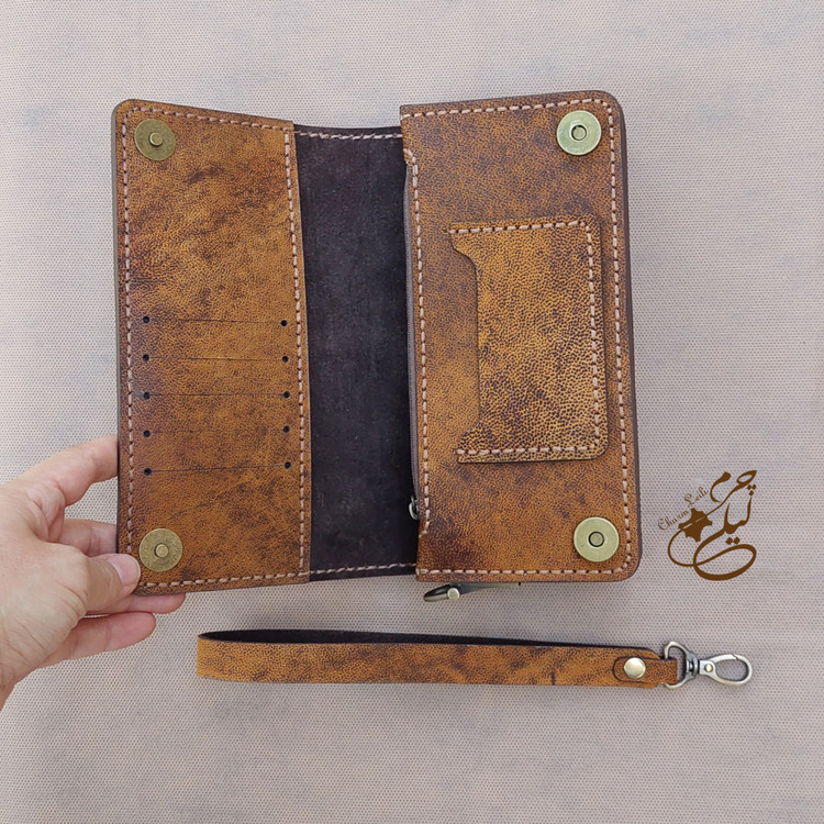 کیف پول چرم اصل