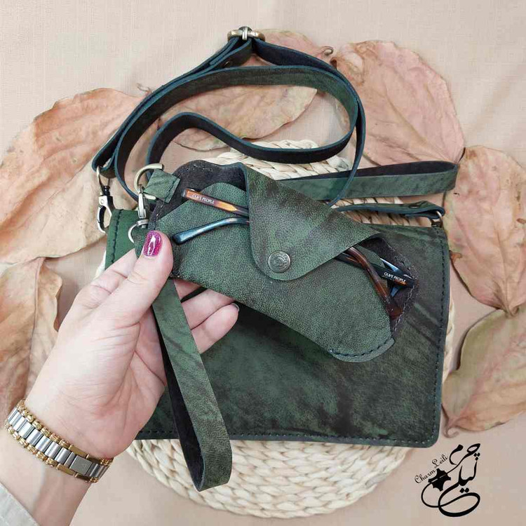 کیف دوشی اسپرت چرم طبیعی