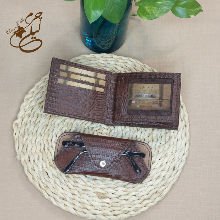 کیف پول و جاعینکی چرم